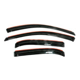 AVS 17-19 Nissan Rogue Sport Ventvisor In-Channel Front & Rear Window Deflectors 4pc - Smoke - 194782