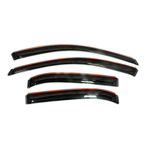 AVS 17-19 Nissan Rogue Sport Ventvisor In-Channel Front & Rear Window Deflectors 4pc - Smoke - 194782