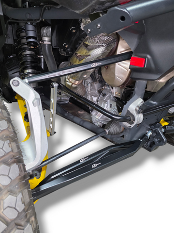 Elektric Offroad 2024+ Can Am Maverick R Volt Billet Radius Rods Anodized Black - AMFBM0001-B