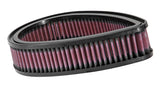 K&N Custom Air Filter 6.25in OS Width / 9.688in OS Length / 2.188in Height - E-3333