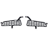 Putco 18-20 Ford F-150 Raptor - Hex Shield - Black Powder Coated Bumper Grille Inserts - 83168