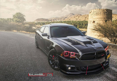 Oracle 11-14 Dodge Charger Dynamic Headlight Halo Kit - ColorSHIFT - Dynamic - 2234-332