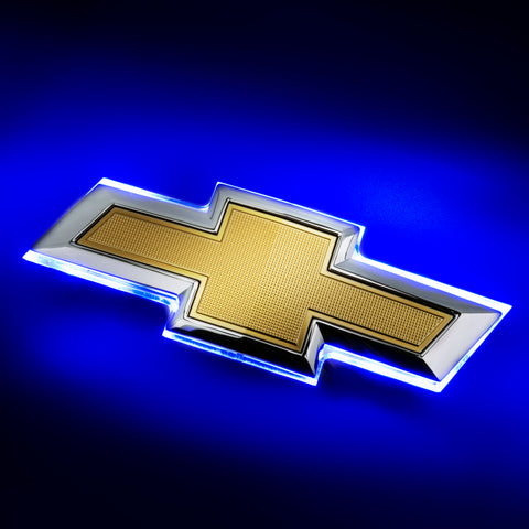 Oracle 16-19 Chevrolet Camaro Illuminated Bowtie - Dual Intensity - Blue - 3461-002