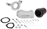 K&N 01-17 Harley-Davidson Softail / Dyna FI Performance Air Intake System Silver - 57-1137S