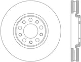 StopTech 13+ Dodge Dart Performance Slotted & Drilled Front Left Rotor - 127.63080L