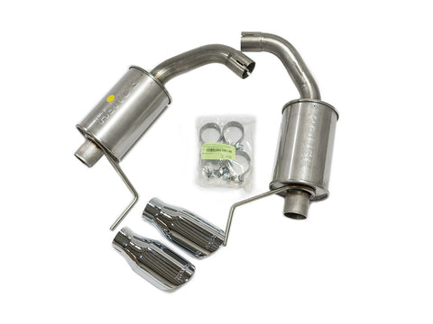 Roush 2015-2024 Ford Mustang 3.7L/2.3L V6/I4 Exhaust Kit w/ Round Tips - 421837