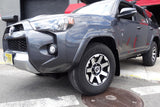 Rally Armor 12-24 Toyota 4Runner Black UR Mud Flap w/Grey Logo - MF48-UR-BLK/GRY