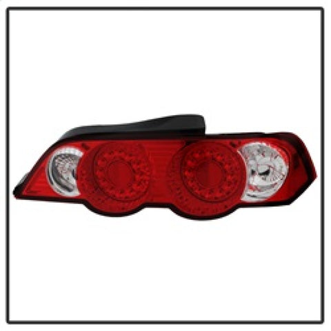 Spyder Acura RSX 02-04 LED Tail Lights Red Clear ALT-YD-ARSX02-LED-RC - 5000385