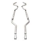 Stainless Works Chevy Camaro 1967-69 Exhaust 3in Stainless Chambered No X-Pipe - CA679LSCH