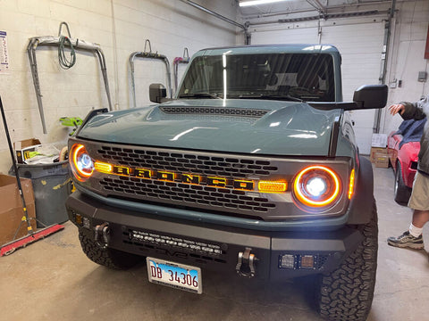 Oracle 2021+ Ford Bronco Oculus BI-LED Projector Headlights - 5886-005