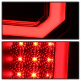 Spyder 07-13 Toyota Tundra V2 Light Bar LED Tail Lights - Black ALT-YD-TTU07V2-LB-BK - 5085368