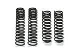 Fabtech 07-18 Jeep JK 4WD 4-Door 5in Front & Rear Long Travel Coil Spring Kit - FTS24154