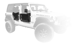 Body Armor 4x4 2018+ Jeep Wrangler JL and Gladiator JT Trail Doors Rear Pair - JL-6150