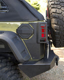 Rugged Ridge XHD Corner Guard Rear 07-18 Jeep Wrangler JKU 4 Door - 11615.20