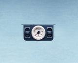 Firestone Air Adjustable Leveling Pneumatic Control Panel w/Dual Gauge 0-150psi - White (WR17602241) - 2241