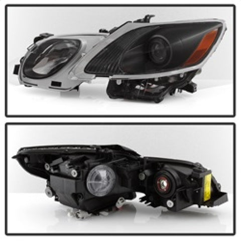 xTune Lexus Gs 06-11 OE Projector Headlights (w/AFS. Hid Fit) Black PRO-JH-LGS06-AFS-AM-BK - 5075888