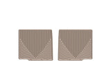 WeatherTech 09+ Ford Flex Rear Rubber Mats - Tan - W231TN