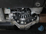 aFe 19-25 GM Trucks Front Diff Cover - Black w/ Machined Fins - 46-71430B