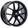 BBS CI-R 20x9 5x112 ET37 Satin Black Polished Rim Protector Wheel - 82mm PFS/Clip Required - CI0203BPO