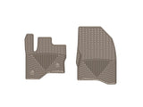 WeatherTech 09+ Ford Flex Front Rubber Mats - Tan - W237TN