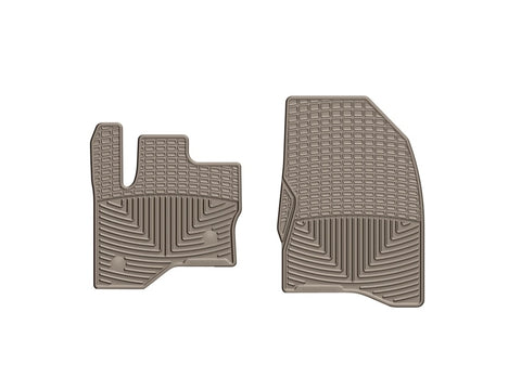 WeatherTech 09+ Ford Flex Front Rubber Mats - Tan - W237TN
