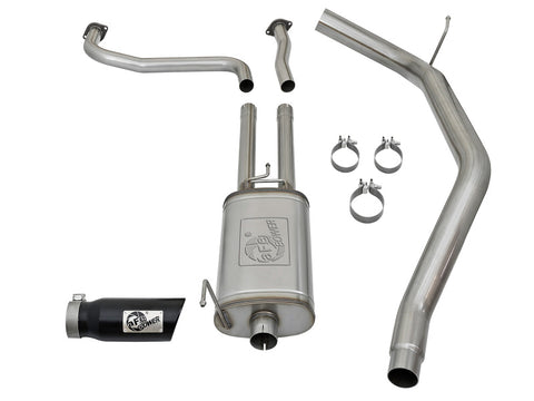 aFe MACHForce XP 2.5in Cat-Back Exhaust System w/ Black Tip Nissan Frontier 17-19 V8-5.6L - 49-46125-B