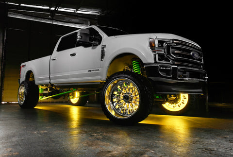ORACLE Lighting LED Illuminated Wheel Rings - ColorSHIFT RGB+W - 4215-339