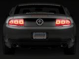 Raxiom 10-12 Ford Mustang Aero Tail Lights- Blk Housing (Smoked Lens) - 49145