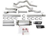 aFe MACHForce XP 3in 409-SS Exhaust Cat-Back 2017 Ford F-150 Raptor V6-3.5L (tt) w/ Black Tip - 49-43045-B