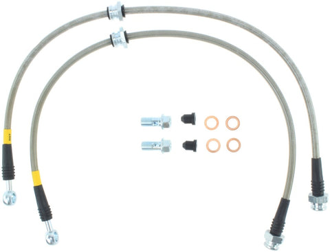 StopTech 05-13 Nissan Murano Stainless Steel Front Brake Lines - 950.42010
