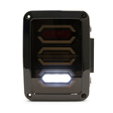 DV8 Offroad 07-18 Jeep Wrangler JK Octagon LED Tail Light - TLJK-02