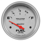 Autometer Ultra-Lite 52mm Electronic Fuel Level Gauge - 4416