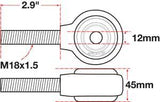 SPC Performance xAxis Rod End Ball Joint - 15767