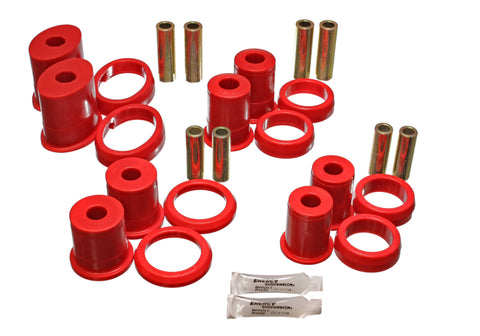 Energy Suspension Rr Lwr Cab W/Thrust Washer - Red - 4.3155R