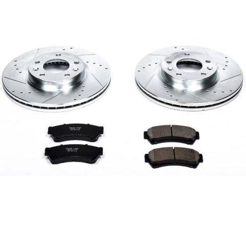 Power Stop 06-12 Ford Fusion Front Z23 Evolution Sport Brake Kit - K199