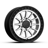 fifteen52 Range HD 17x8.5 6x139.7 0mm ET 106.2mm Center Bore Machined Clear/Gloss Black Wheel - GHDMC-178569-00