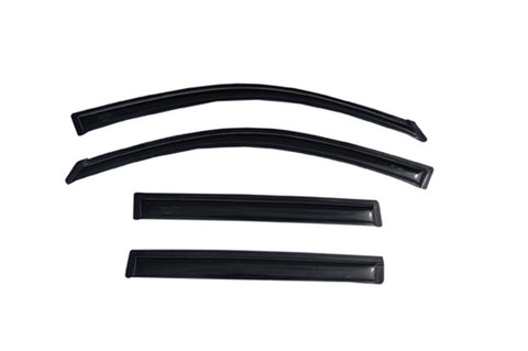 AVS 08-13 Toyota Highlander Ventvisor Outside Mount Window Deflectors 4pc - Smoke - 94063