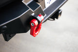 DV8 Offroad Elite Series D-Ring Shackles - Pair (Red) - UNSK-01RD