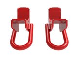 aFe Front Tow Hook Red 2022 Toyota Tundra 3.5L V6 - 450-72T001-R