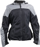 Speed and Strength Starstruck Mesh Jacket Grey/Black Womens - 2XL - 609923