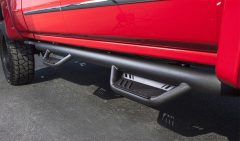 Lund 10-17 Dodge Ram 2500 Crew Cab Terrain HX Step Extreme Nerf Bars - Black - 54541371