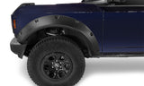 Bushwacker 2021+ Ford Bronco 4-Door Pocket Style Flares 4pc - Black - 20960-02