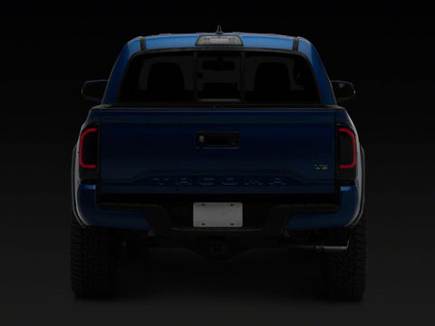 Raxiom 16-23 Toyota Tacoma LDS Series LED Tail Lights- Black Housing- Smoked Lens - TT67690