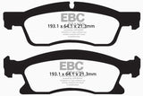 EBC 13+ Dodge Durango 5.7 Greenstuff Front Brake Pads - DP62136