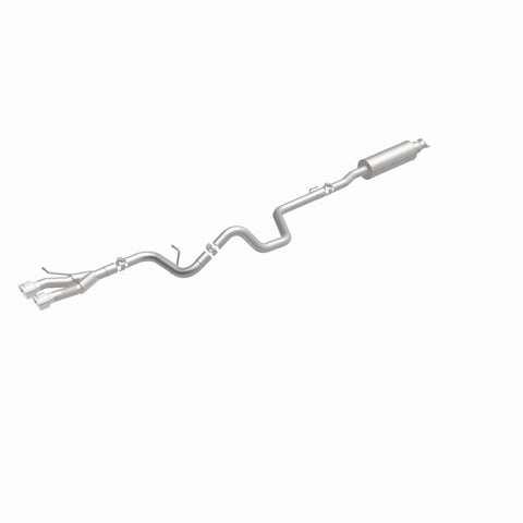 MagnaFlow 13 Hyundai Veloster 1.6L Turbo Dual Center Rear Exit Stainless Cat Back Perf Exhaust - 15215