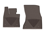 WeatherTech 2014-2015 BMW X5 Front Rubber Mats - Cocoa - W325CO