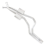 Stainless Works 2004 GTO 3in Catback Chambered Mufflers X-Pipe Slash Cut Tips - GTOTOLTMDT