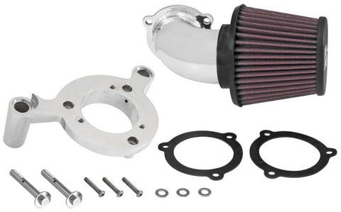 K&N 01-15 Harley-Davidson Touring 96 / 103 / 08-15 Bright AirCharger Performance Intake - 63-1131P