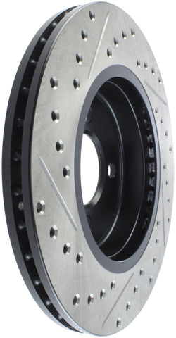StopTech 02-07 Mini Cooper/Cooper S Slotted & Drilled Left Front Rotor - 127.34067L