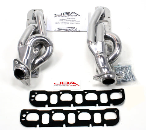 JBA 09-19 RAM 5.7L HEMI 1-5/8in Primary Silver Ctd Cat4Ward Header - 1961S-2JS